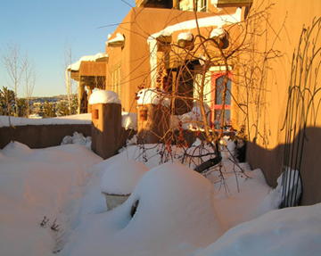 Santa Fe snow
