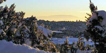 Santa Fe snow